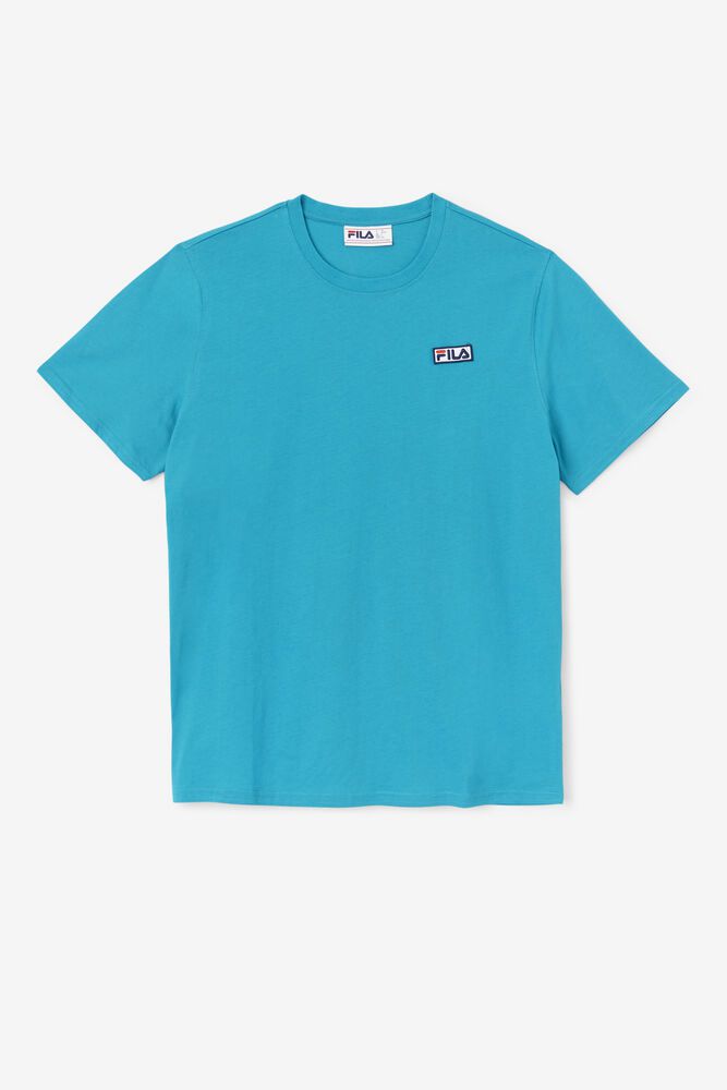 Fila Skylar T-Shirt Turquoise - Mens - 82654RUCL